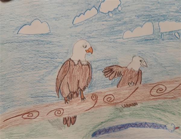 Eagles by Jazlyn Whitnell-4th grade